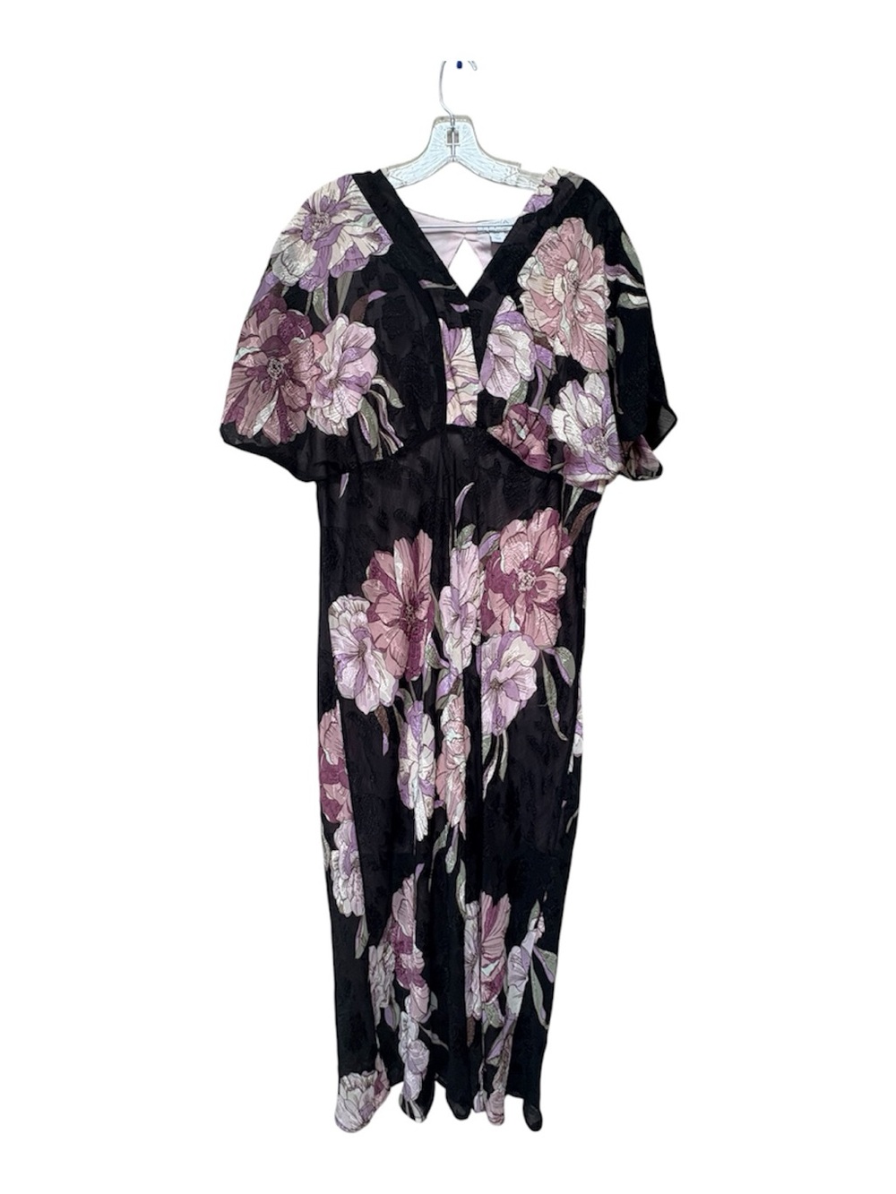 Sofia Jeans Romantic Floral Burnout Maxi Dress Size 22